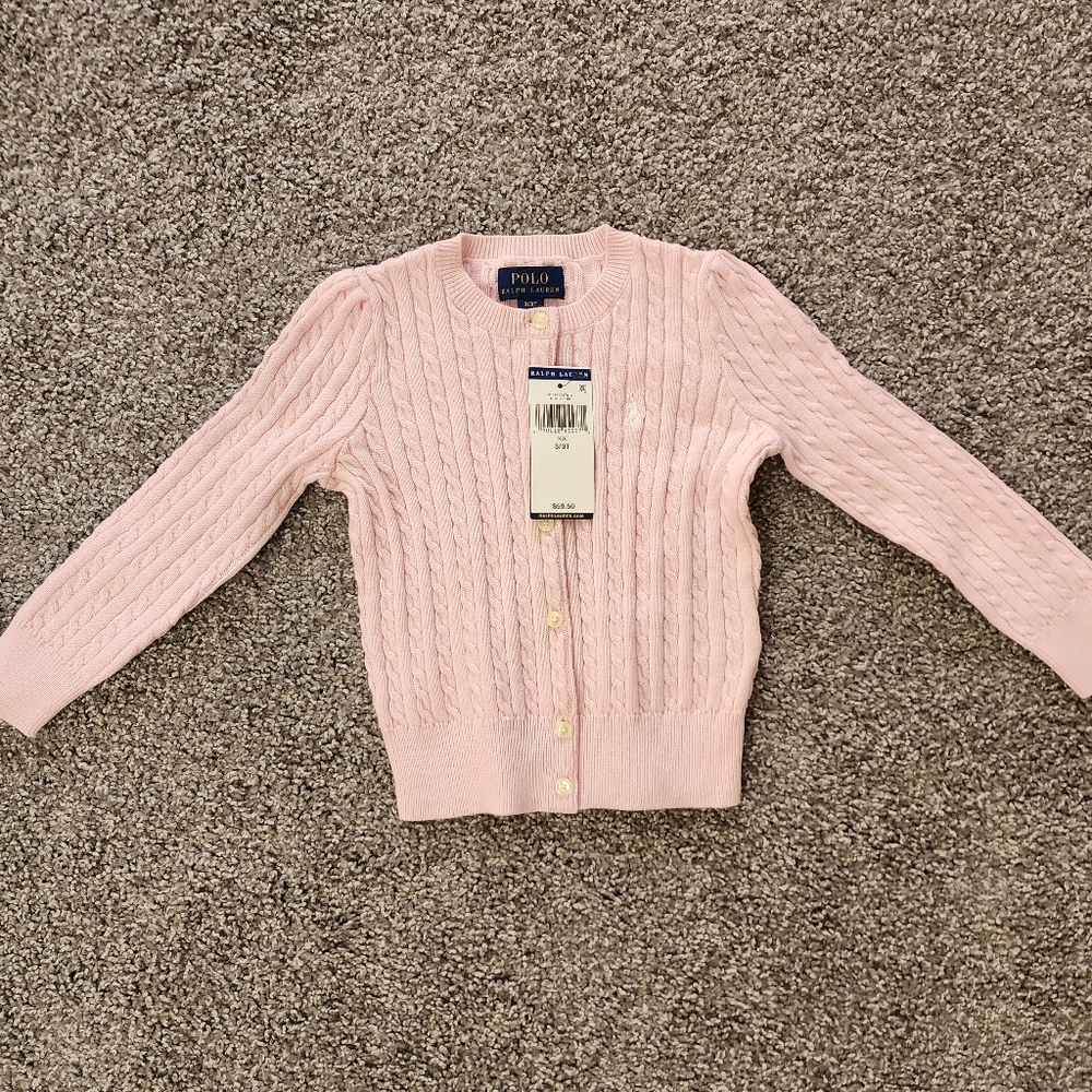 Ralph Lauren Kids Grils Cardigan